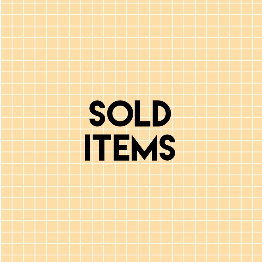 ALL items below this have been sold